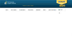 Desktop Screenshot of economicprogressri.org